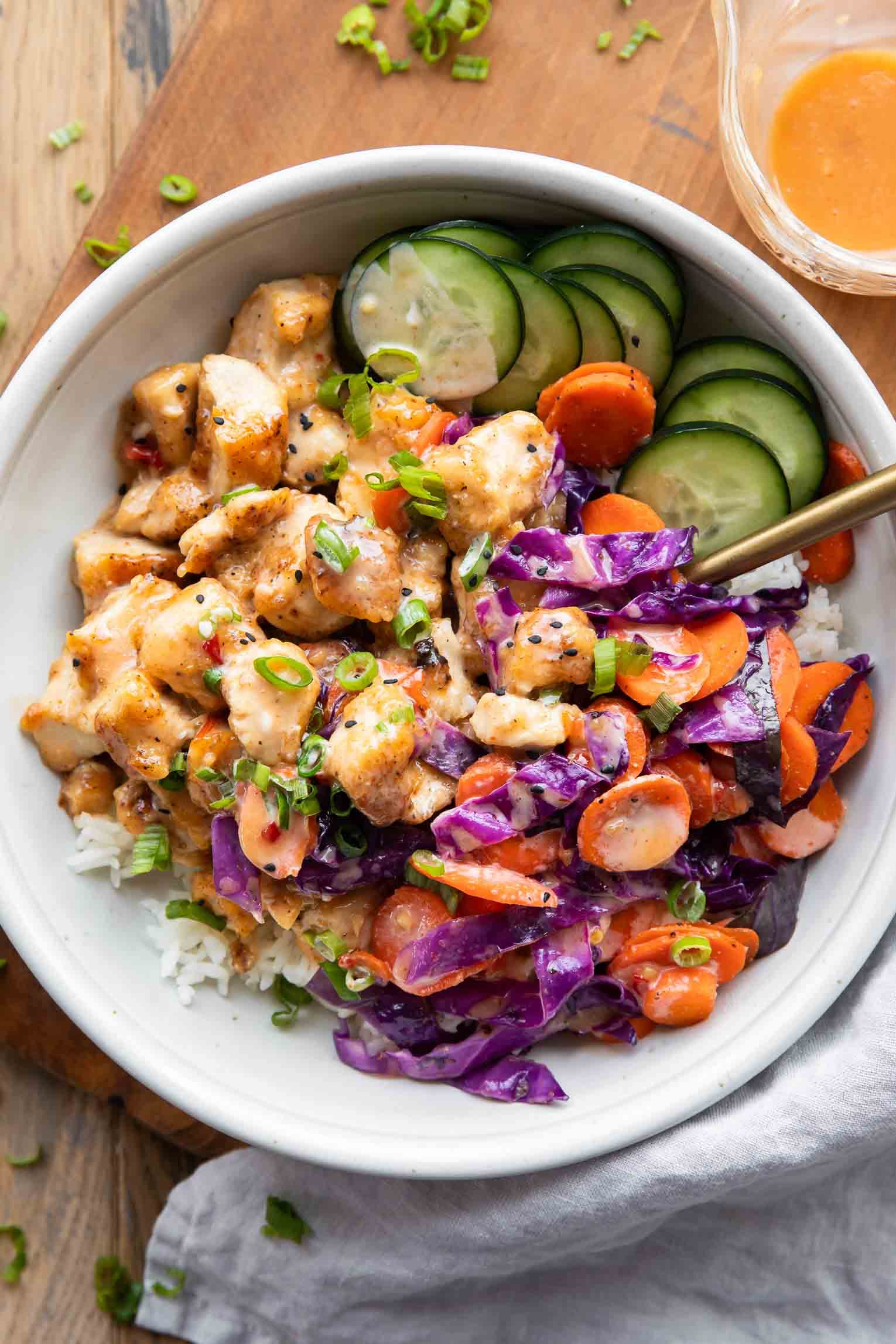 Bang Bang Chicken Bowls - Image 1