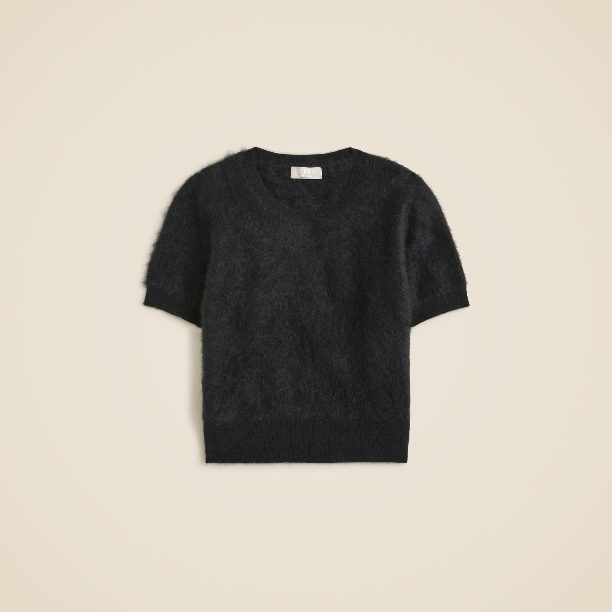 Brushed cashmere T-shirt
