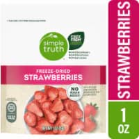 Simple Truth® No Sugar Added Freeze-Dried Strawberries, 1 oz - Image 1