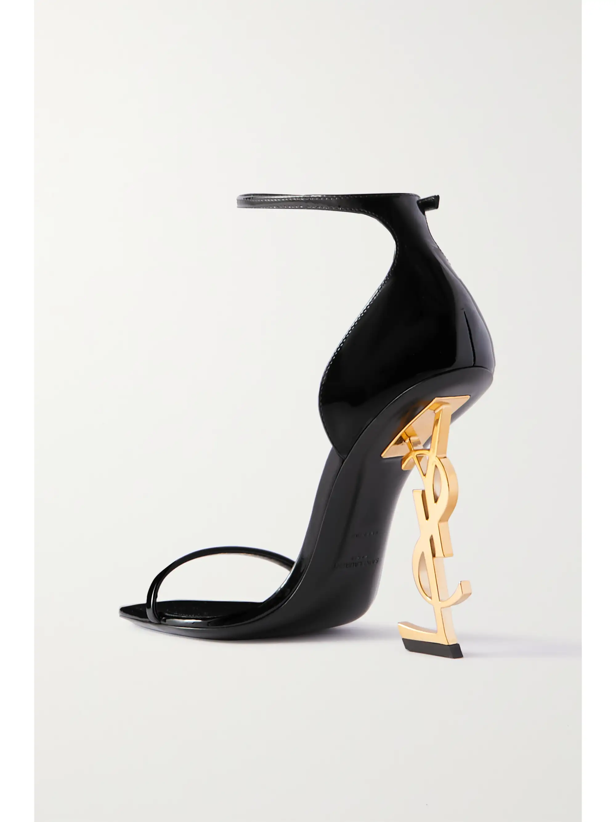 Opyum embellished patent-leather sandals - black - IT34.5 thumbnail 3