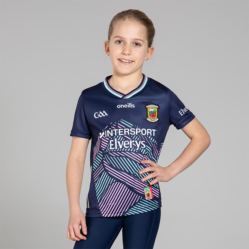 O'Neills Mayo GAA Kids' Alternative Jersey 2025 Personalised thumbnail 4