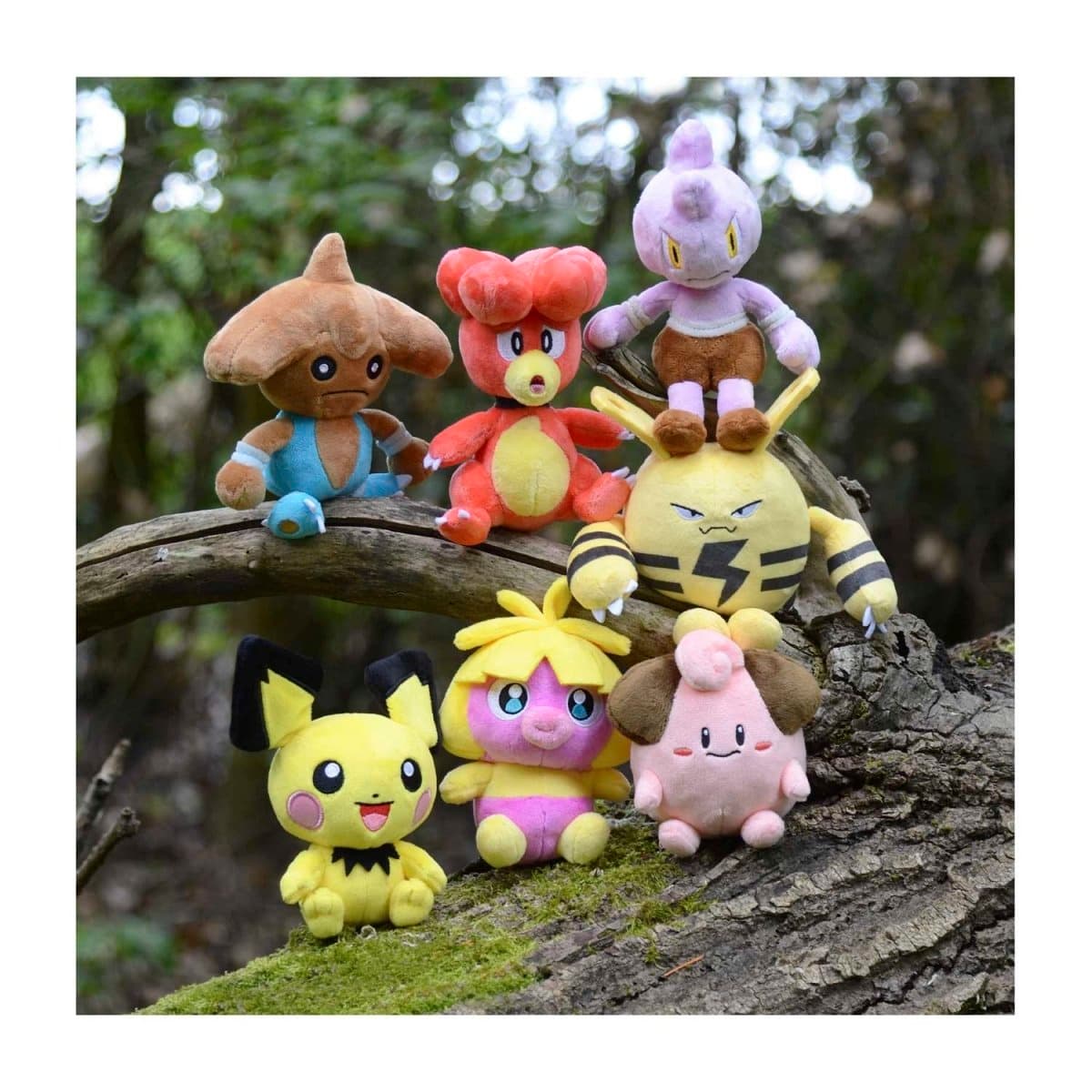 Pichu Sitting Cuties Plush - 7 In. thumbnail 10