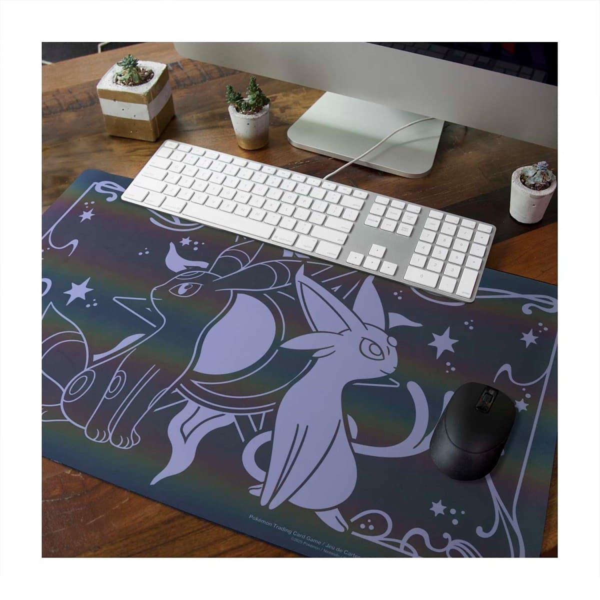 Pokémon TCG: Celestial Espeon & Umbreon Premium Playmat thumbnail 3