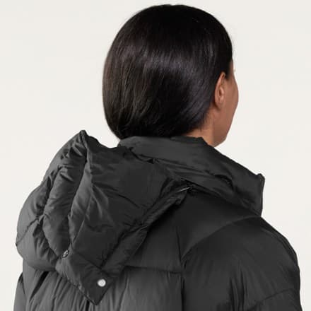 Hydrenalite City Long Down Hooded Parka - Women's - Tnf Black - M thumbnail 7