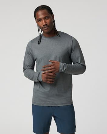 Long-Sleeve Tradewind Performance T-Shirt 2.0 - Men's - Heather Grey - L thumbnail 2