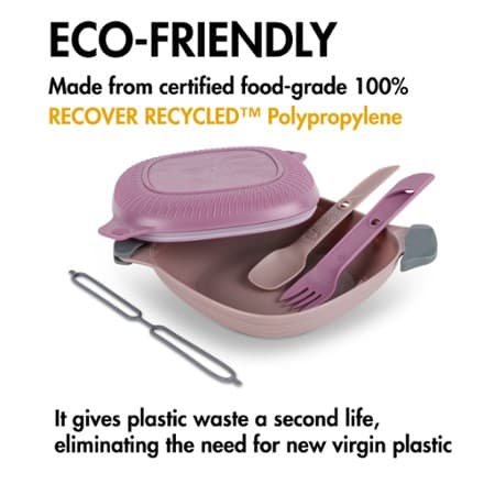 ECO 5-Piece Mess Kit - Plum Purple thumbnail 8