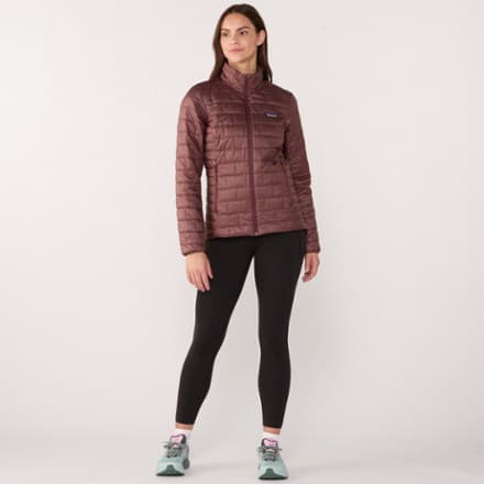 Nano Puff Insulated Jacket - Women's - Dark Ruby - L thumbnail 4
