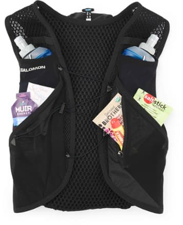 Active Skin 8 Hydration Vest - Black/Metal - L thumbnail 10