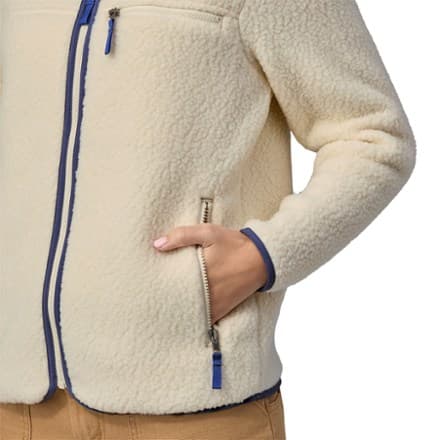 Retro Pile Jacket - Women's - Natural - XS thumbnail 7