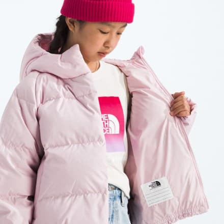 North Down Hooded Jacket - Girls' - Pale Blossom - XXL thumbnail 8