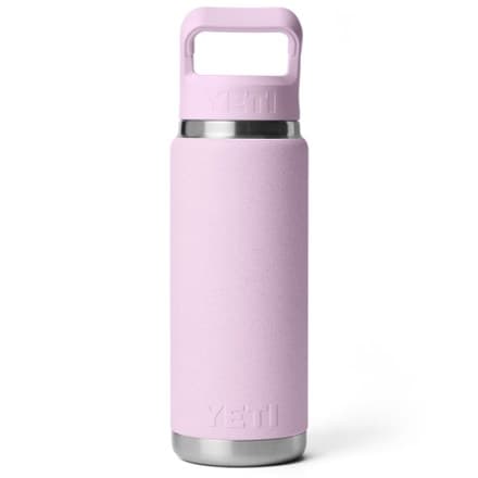Rambler Vacuum Water Bottle with Straw Cap - 26 fl. oz. - Cherry Blossom thumbnail 2