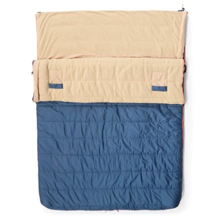 Wawona Bed Double Sleeping Bag - Shady Blue - Regular Double thumbnail 2