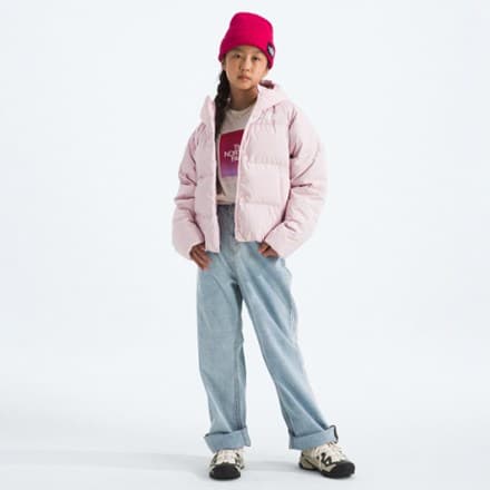 North Down Hooded Jacket - Girls' - Pale Blossom - XXL thumbnail 4