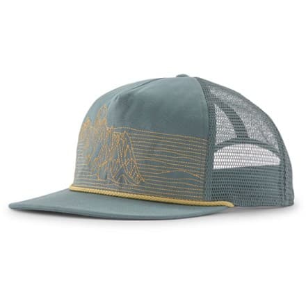 Airfarer Cap - Strataspire Stripe/Blue Sage - One Size - Image 1