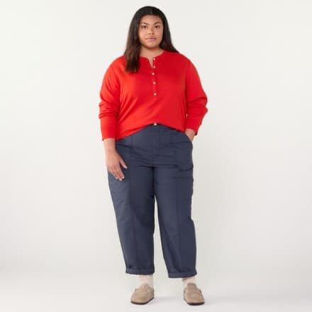 Campwell Henley Shirt - Women's - Rei Red - L thumbnail 7