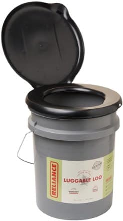 Luggable Loo Portable Toilet with Metal Handle - Image 1