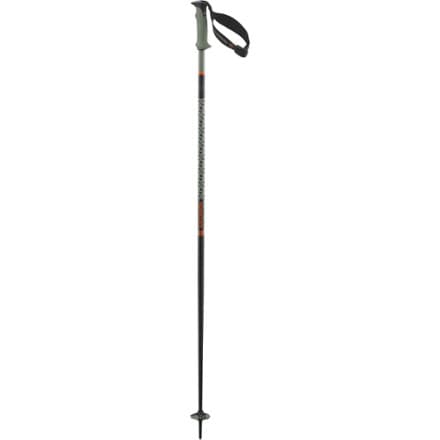 Polar Pro S3 Ski Poles - Pair - Oil Green - 130 CM - Image 1