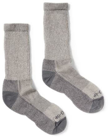 Merino Wool Lightweight Hiking Crew Socks - Castlerock - XL thumbnail 2