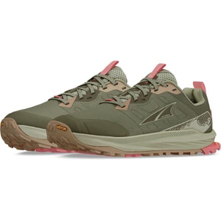 Lone Peak 9+ Trail-Running Shoes - Women's - Dusty Olive - 11 thumbnail 3