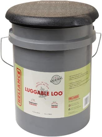 Luggable Loo Portable Toilet with Metal Handle thumbnail 2