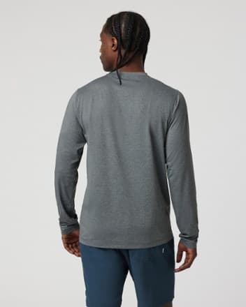 Long-Sleeve Tradewind Performance T-Shirt 2.0 - Men's - Heather Grey - L thumbnail 3