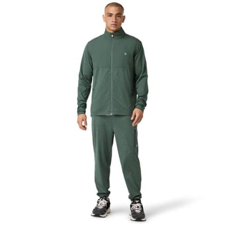 Sunday Element Track Jacket - Men's - Agate Green Heather - L thumbnail 4