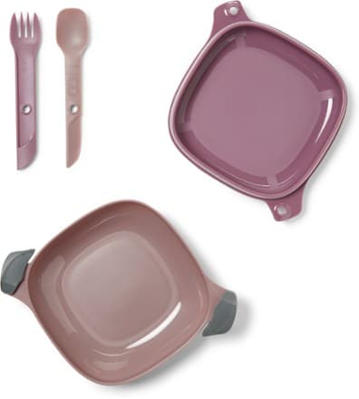 ECO 5-Piece Mess Kit - Plum Purple thumbnail 2