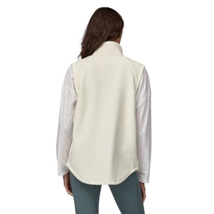 Classic Microdini Fleece Vest - Women's - Birch White - S thumbnail 3