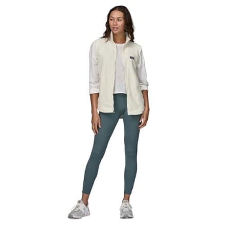 Classic Microdini Fleece Vest - Women's - Birch White - S thumbnail 4