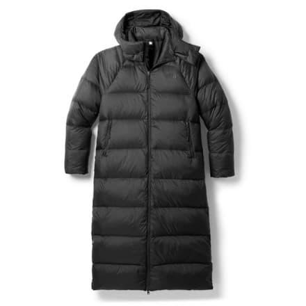 Hydrenalite City Long Down Hooded Parka - Women's - Tnf Black - M - Image 1