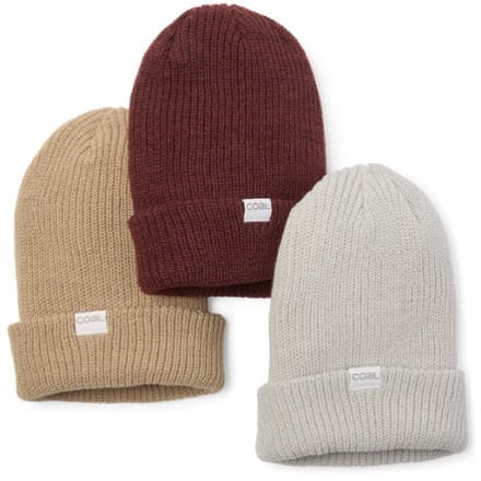 Stanley Hat - Package of 3 - Burgundy/Grey/Light Brown - One Size - Image 1