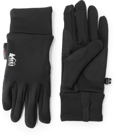 Polartec Wind Pro Fleece Gloves 2.0 - Black - XS - Image 1