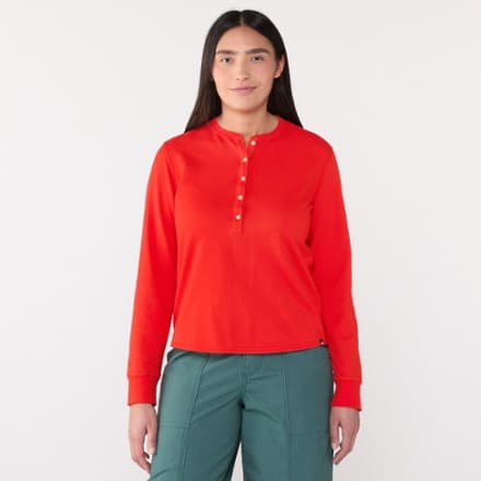 Campwell Henley Shirt - Women's - Rei Red - L thumbnail 2