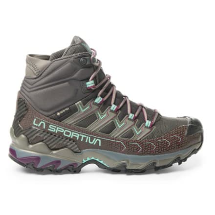 Ultra Raptor II Mid GTX Hiking Boots - Women's - Carbon/Iceberg - 36.5 EU - Image 1
