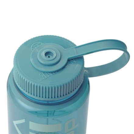 Nalgene Sustain Logo Wide-Mouth Water Bottle - 16 fl. oz. - Cadet Blue thumbnail 3