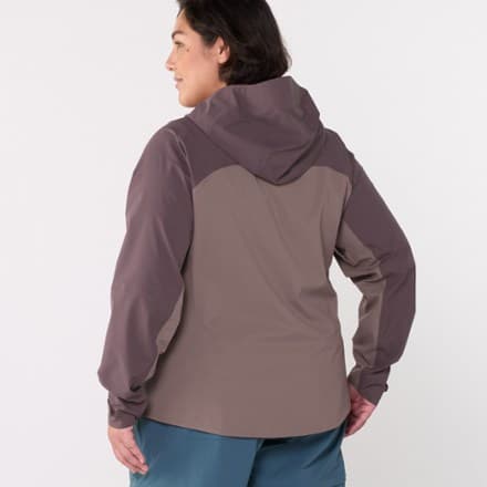 XeroCloud 3L Rain Jacket - Women's - Raisin/Peppercorn - S thumbnail 5