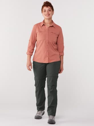 Sahara Convertible Pants - Women's - Pirate Black - 8 thumbnail 6