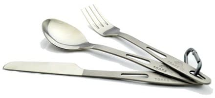 Titanium 3-Piece Cutlery Set - Image 1