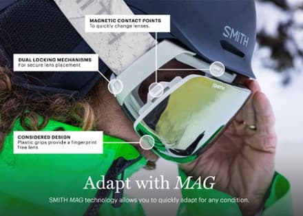 4D MAG ChromaPop Photochromic Snow Goggles with Lens Protector thumbnail 9