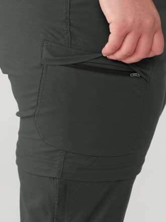 Sahara Convertible Pants - Women's - Pirate Black - 8 thumbnail 12