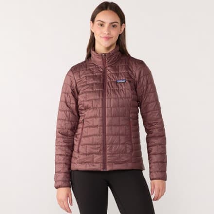 Nano Puff Insulated Jacket - Women's - Dark Ruby - L thumbnail 2