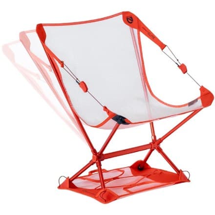 Moonlite Elite Reclining Backpacking Chair - Spicy Orange thumbnail 7