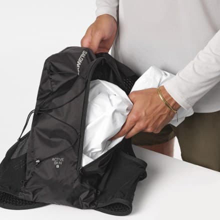Active Skin 8 Hydration Vest - Black/Metal - L thumbnail 12