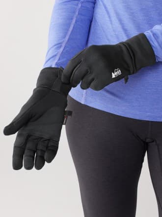 Polartec Wind Pro Fleece Gloves 2.0 - Black - XS thumbnail 2