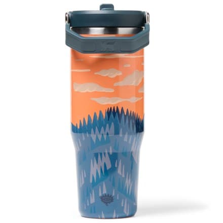 IceFlow Flip Straw 2.0 Tumbler - 30 fl. oz. - Always With Honor thumbnail 3