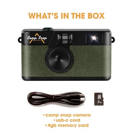 Screen-Free Digital Camera - Forest Green thumbnail 9