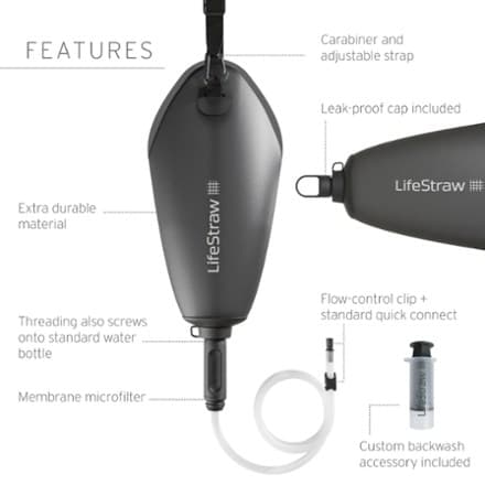 Peak Gravity Water Filter System - 3 Liters thumbnail 6