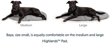 Highlands Dog Pad - Cloudburst Gray - M thumbnail 5