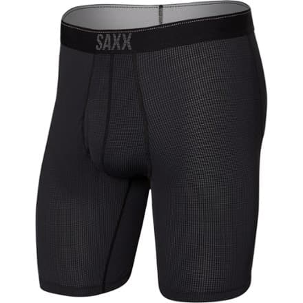 Quest Quick-Dry Mesh Boxer Briefs - Men's - Black Ii - XS - Image 1