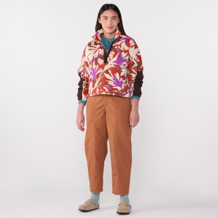 Campwell Fleece Pullover - Women's - Nightfall Multi - 3X thumbnail 6